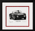 Shelby Cobra  CSX2128 by Danny Day | Phil Hill & Carroll Shelby Autographed