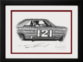 Ford Riverside Nascar Winner by Danny Day | Dan Gurney Autographed