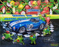 Michael Godard We Olive A Shelby G/250 Pamela Anderson Signed Cobra Canvas COA