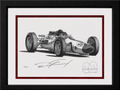 #91 Lola Ford Indy Car by Danny Day | Dan Gurney Autographed COA