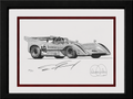 McLaren M8D by Danny Day | Dan Gurney Autographed | Framed