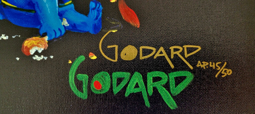 MICHAEL GODARD —GRAPE CONFUSION ARTIST PROOF 45/50 • Sold-Out EDITION RARE