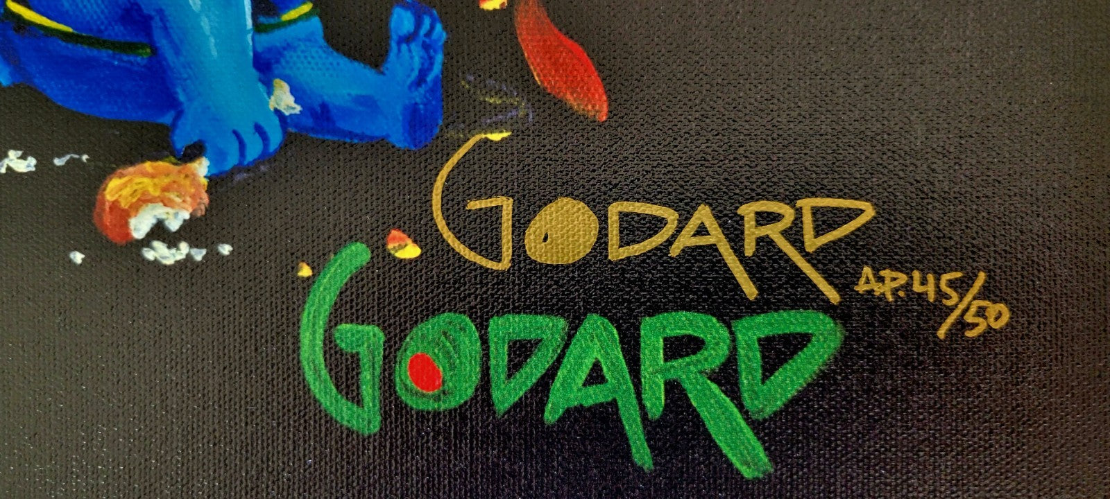 MICHAEL GODARD —GRAPE CONFUSION ARTIST PROOF 45/50 • Sold-Out EDITION RARE